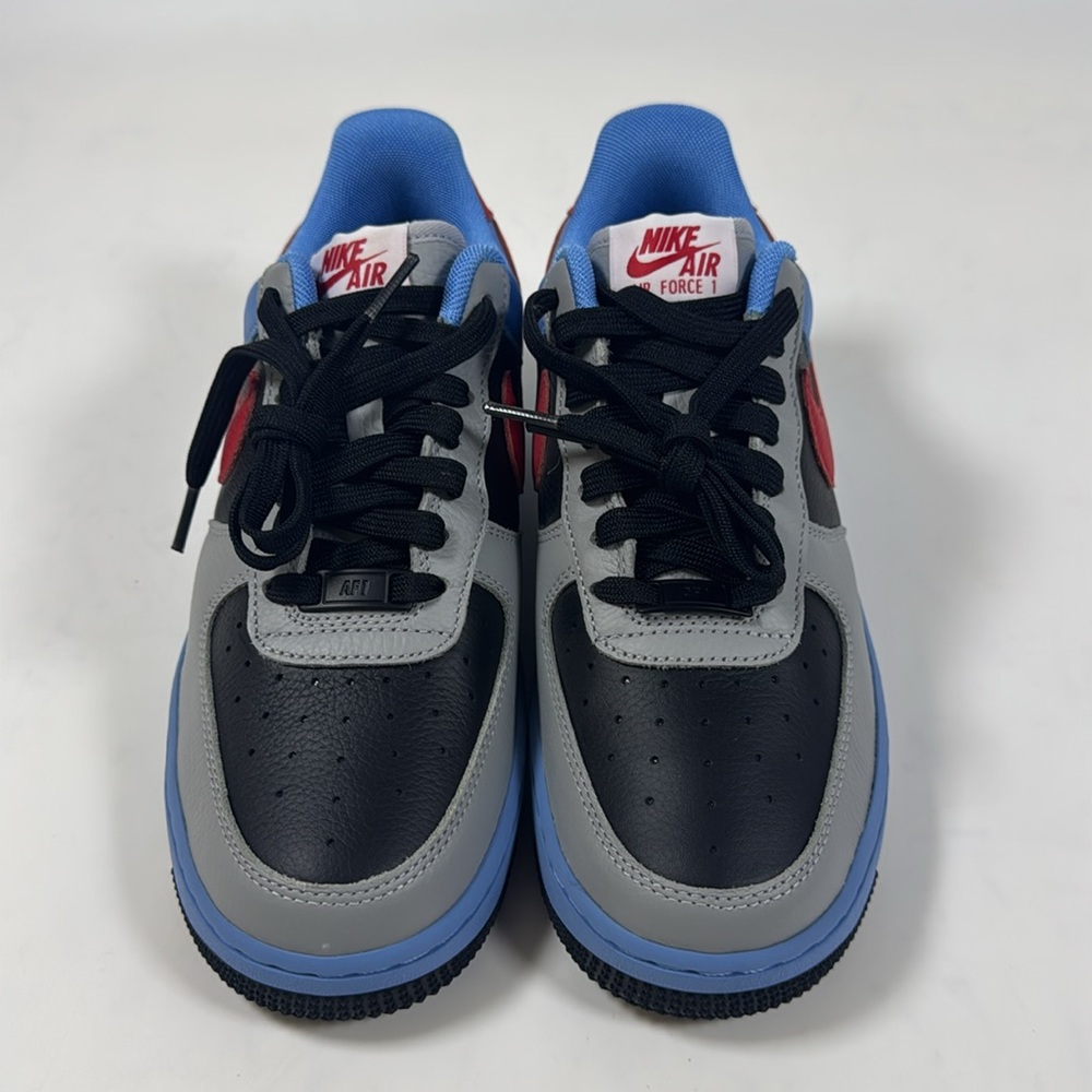 Women’s Nike Air Force 1 Low ESS Nike By You Red/Blue HF0663-900 size 8 - Picture 3 of 4